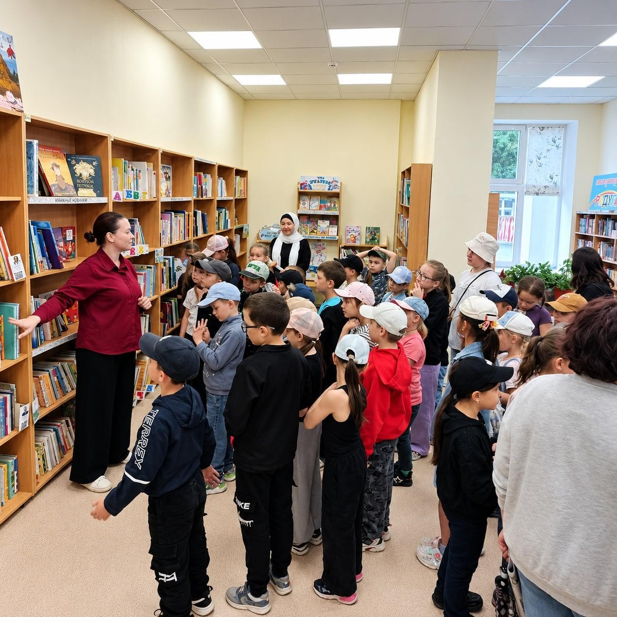 Экскурсия «Книжные истории» в библиотеке
